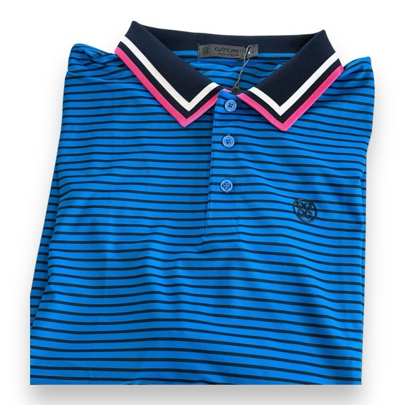 G/FORE | Shirts | New Gfore Racer Skill Ts 3d Banded Sleeve Tech Jersey ...
